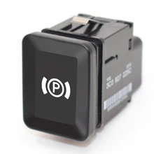 Uniwersalny przełącznik parkowania samochodu EPB elektroniczny hamulec ręczny hamulec postojowy przycisk przełącznika zamiennik dla VW Volkswagen Passat B6 C6 CC