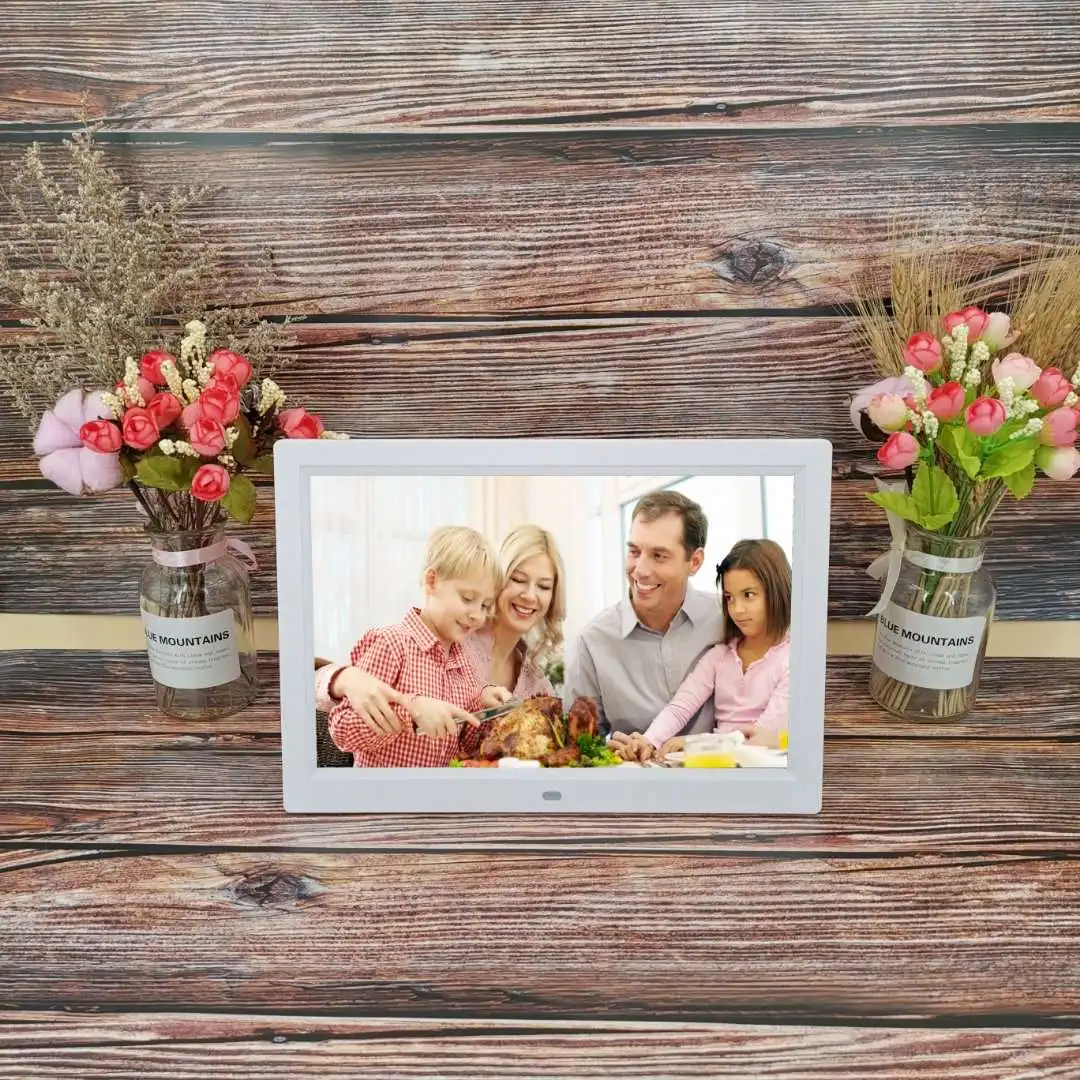 

SD 15 inch Screen LED Backlight HD 1280*800 Digital Photo Frame Electronic Album Picture Music Movie Full Function Good Gift
