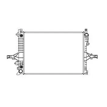 

Radiator VOLVO S60 2.0-2.5/S80 2.0-2.9/XC70 2.4-2.5 A/T 98 LUZAR LRc10156
