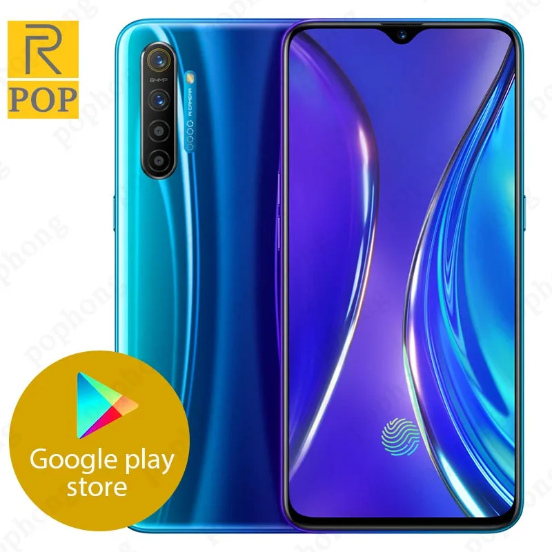 Realme X2 мобильный телефон 6,4 дюймовый полноэкранный AMOLED Snapdragon 730G Realme XT смартфон