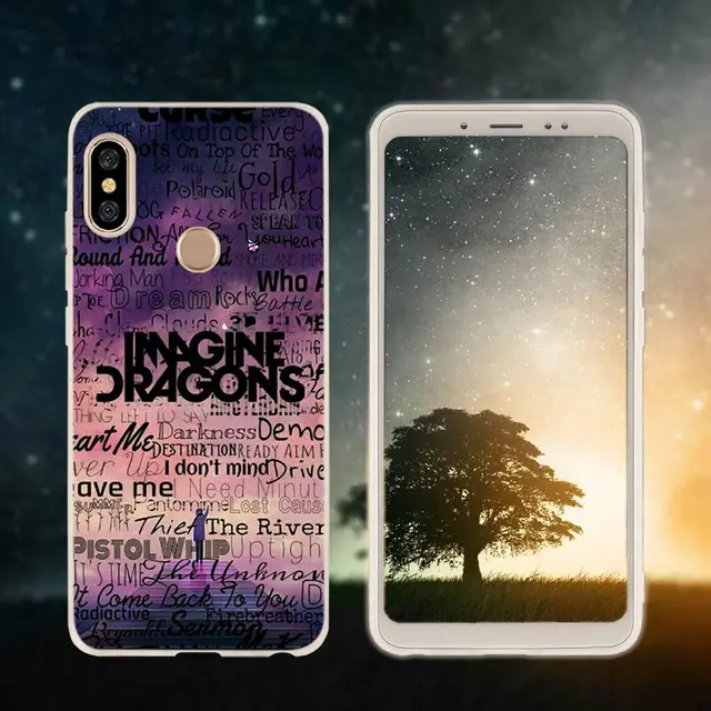 imagine dragons night music Soft Case Cover For Xiaomi Redmi Note 10 9 8 7 6 5 Pro 10s 9s 9T 8T Bag Silicone 1