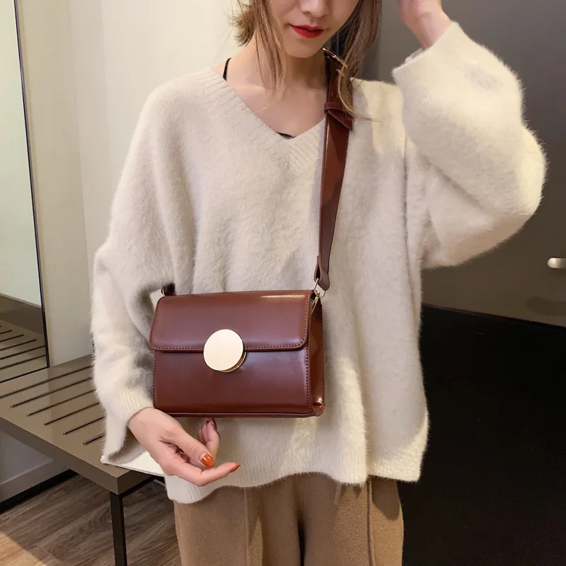 

Bag Women's 2019 New Style Spring And Summer Broadband Single-shoulder Bag for Women Korean-style Versatile Shoulder Bag Simple