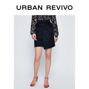 

UR Spring New Women Classic Skirt Black Pleats Skirt WE07R5BN2000