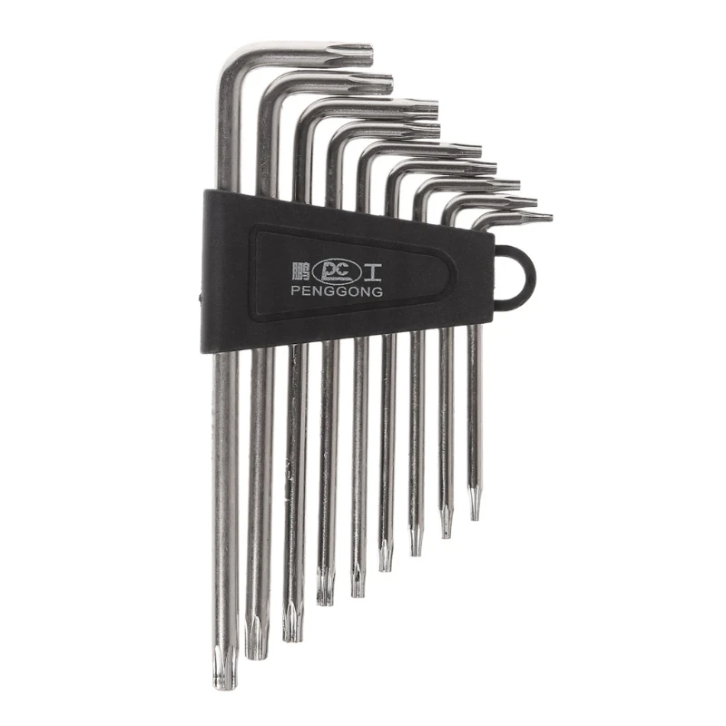 

9 Pcs Hex Key Wrench Sets Torx L Shape Repair Tool Screwdriver Tool Set Useful