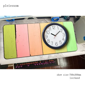 

Clock mousepad xl gaming mouse pad big gamer mat 800x300mm game computer desk padmouse keyboard 3d large play mats