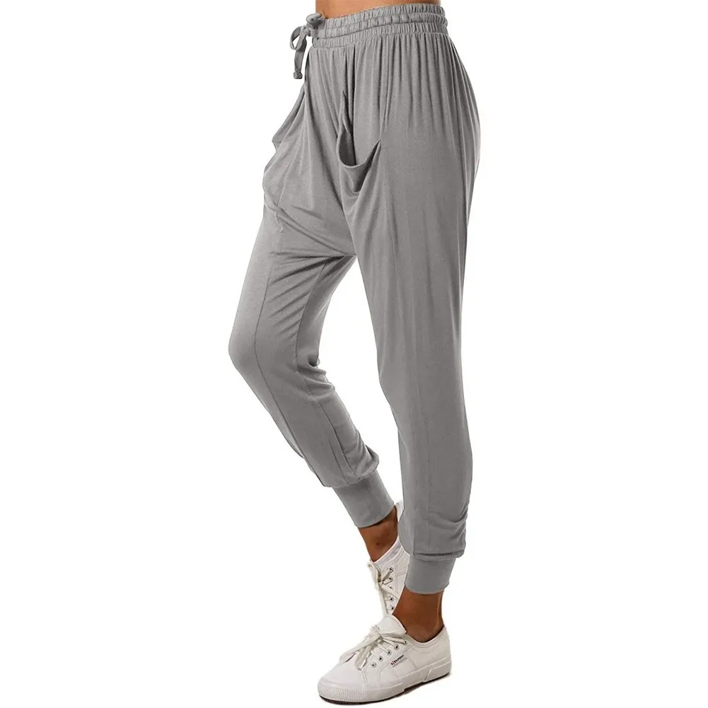 

Women Loose Joggers Pants Lightweight Comfy Elastic Waist Drawstring Workout Lounge Pants with Pockets