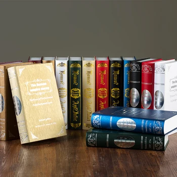 

Fake Book Storage Decorations European Style Retro Coffee Shop Bar Prop Books Creative Home Bronze Decorations And Ornaments