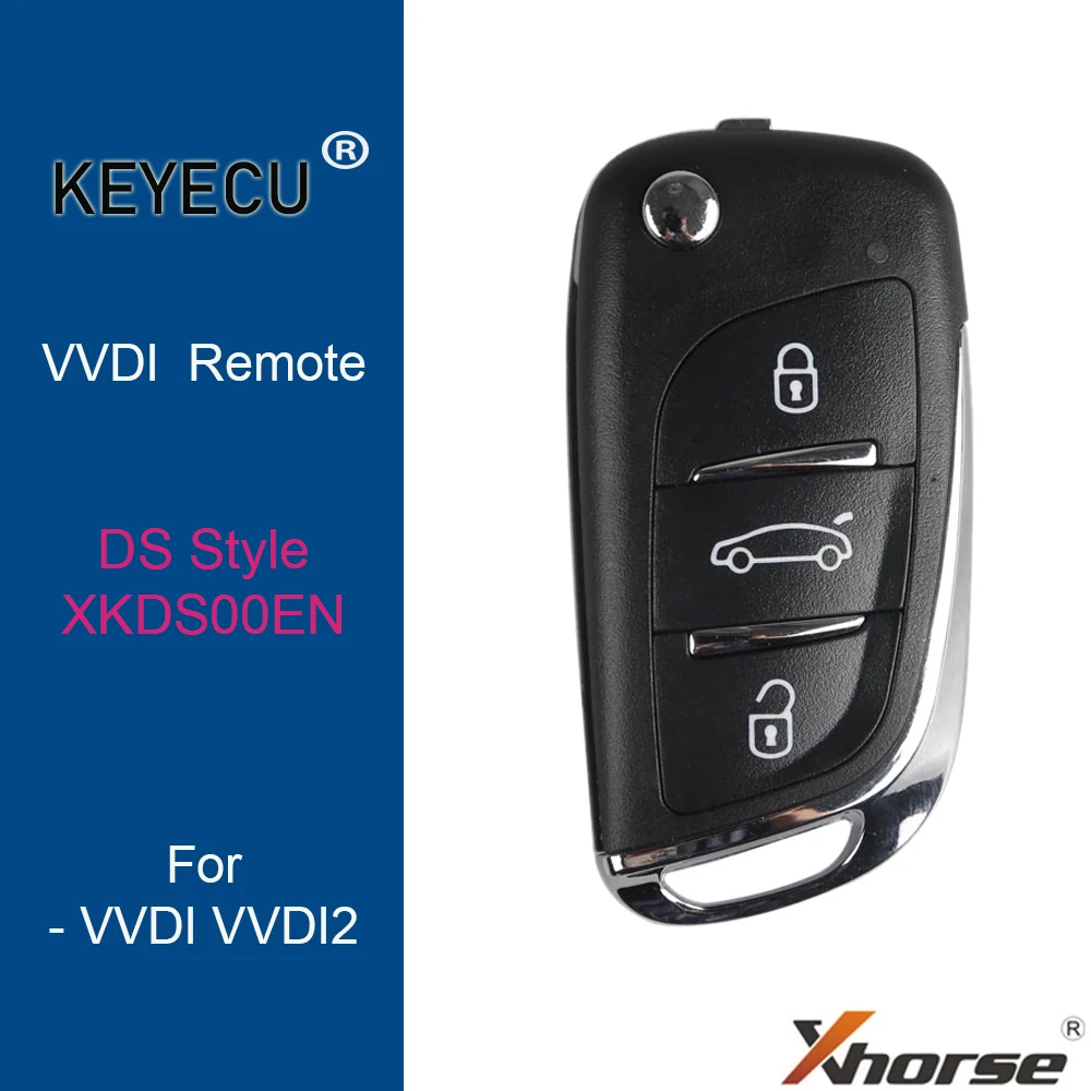 KEYECU XHORSE английская версия XKDS00EN для DS Style Wire универсальный пульт дистанционного