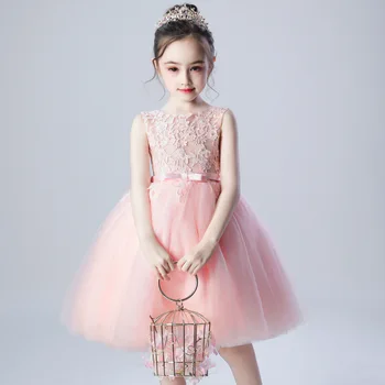 

Princess drees Walk show clothes the birthday evening dress flower girl dresses Girls clothes kids dresses for girls