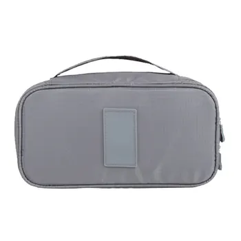 

1 x Clothes Underwear Storage Organizer Bag Travel Portable Socks Packing Cube Storage Travel Luggage Make Up Bag