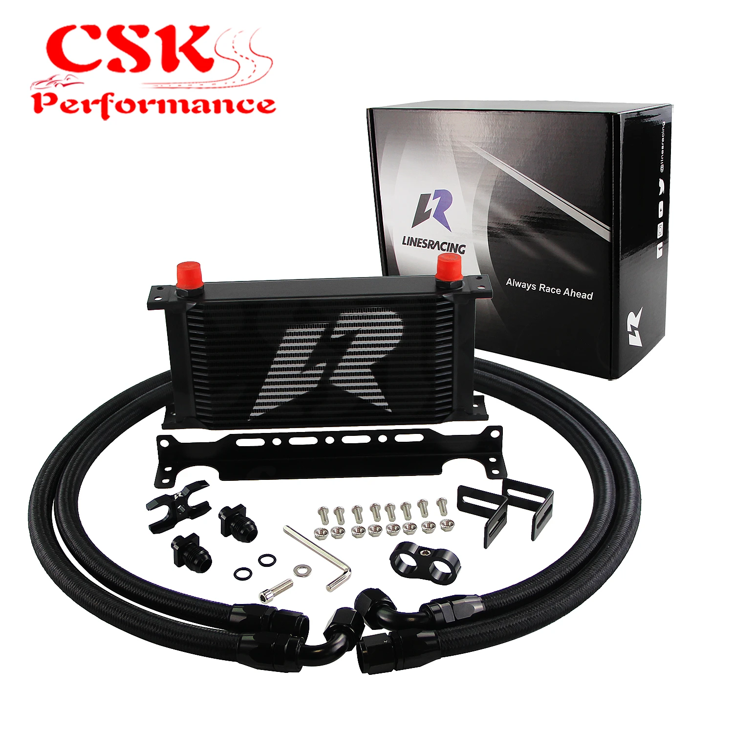 

Комплект масляного радиатора AN10 19 рядный, подходит для 01-06 BMW E46 M3