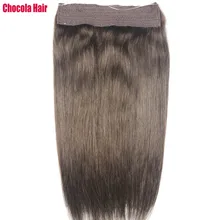 Chocala волосы 1"-28" Искусственные волосы одинаковой направленности венчик для волос волосы флип в волосах 220 г бразильские натуральные один кусок набор человеческих волос для наращивания