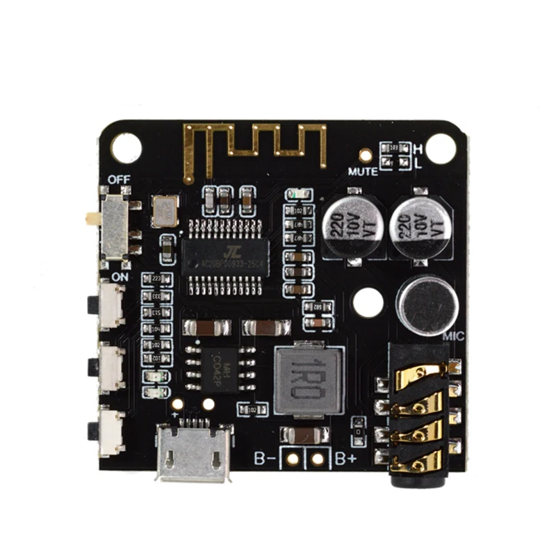 Аудио приемник Bluetooth 5 0 плата модуля DIY MP3 декодер без потерь для наушников VDX99 |