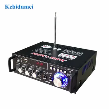 

kebidumei 600W HIFI Music Bluetooth Car Home Subwoofer Mini Power Amplifier Audio Sound System Digital With Remote Control