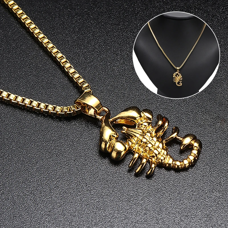 Plating Scorpio Men N Necklace Vintage 