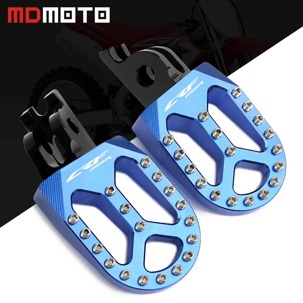 MDMOTO CNC Sepeda Motor Footpeg Pasak Kaki Untuk Honda CRF250R CRF 250 R CRF 250R CRF250 R 2004 2018 2019 2020 Aksesoris Meliputi Hias Mouldings AliExpress