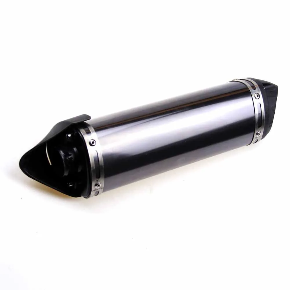 

CNC Exhaust Muffler Pipe With Removable Silencer & Clamp For 140cc 150cc 160cc 200cc Scooter Motorcycle ATV Dirt Bike 38mm