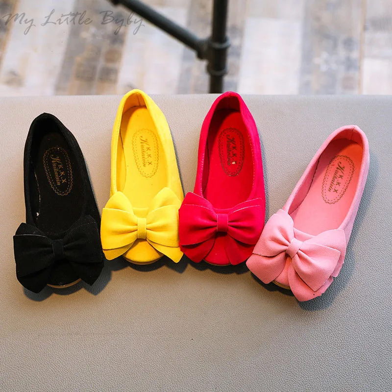 2020 New Arrival Children Princess Dance Shoes Kids Girl Dress Party Shoes Flats Casual Single First Walkers Soft Slip-on