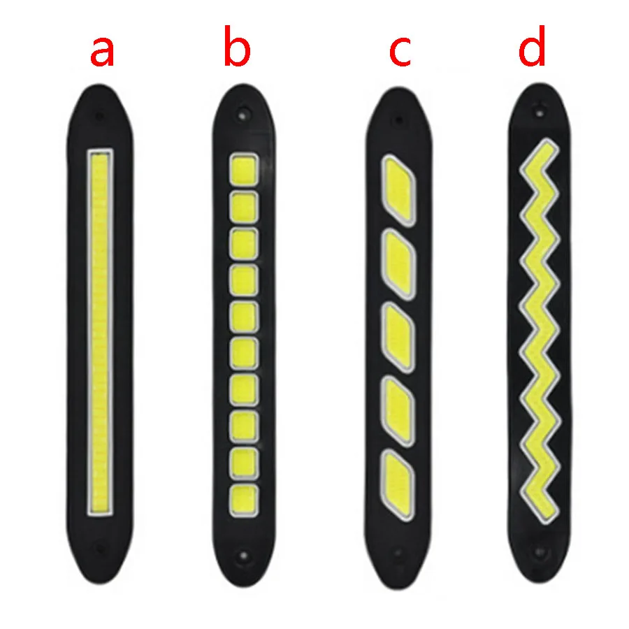 Car-Styling-car-driving-Day-Running-Light-drl-Waterproof-COB-Day-Time-Working-Lights-Flexible-LED (1)