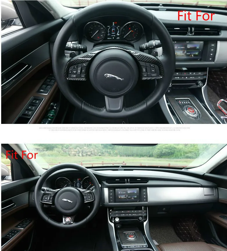 Подходит для Jaguar XFL E-space логотип на руль модификация интерьера Специальная