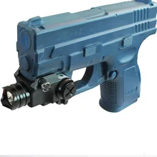 LASERSPEED светодиодный Перезаряжаемые флэш-светильник для Glock 17 19 22 23 25 26 27, 31, 32, 33, 43 ночное 9 мм пистолет страйкбол светильник