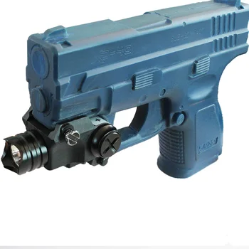 

LASERSPEED LED Rechargeable Flashlight For Glock 17 19 22 23 25 26 27 31 32 33 43 Night 9 mm Gun Pistol Airsoft Light