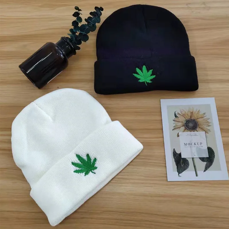 Fashion Beanie Hat Women Men Knitted Warm Winter Hats Solid Hip-hop Casual Cuffed Beanies Bonnet Party gift
