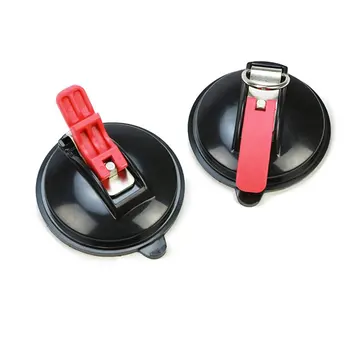 

2 Pcs Suction Cup Anchor Heavy Duty Tie Down Car Mount Luggage Tarps Tents Anchor with Securing Hook Universal for Car Truck Hot