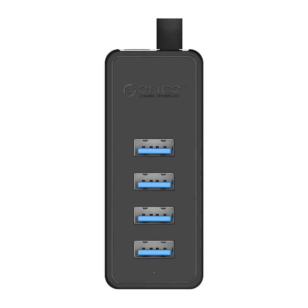 ORICO 4 порта USB3.0 Настольный концентратор Поддержка OTG функция прикрепить дизайн USB3.0 концентратор защищены MicroB порт питания-B
