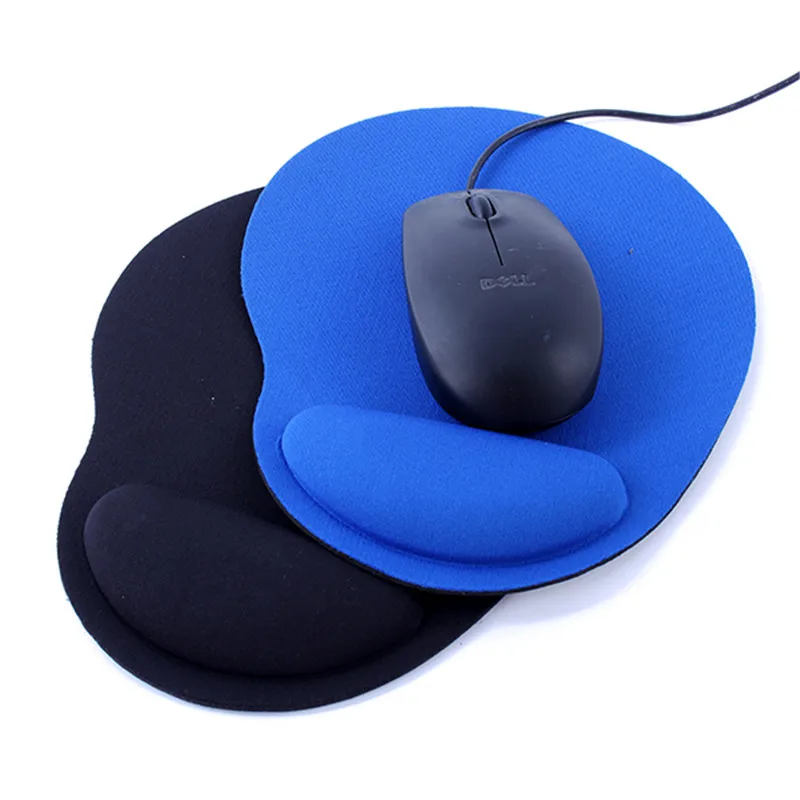 

High Quality Wrist Protect Optical Trackball PC Thicken Mouse Pad Support Wrist Comfort Mouse Pad Mat Mice for Game 2 Colors