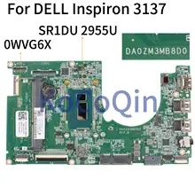 KoCoQin ноутбук материнская плата для DELL Inspiron 11 3137 материнская плата CN-0WVG6X 0WVG6X DA0ZM3MB8D0 SR1DU 2955U
