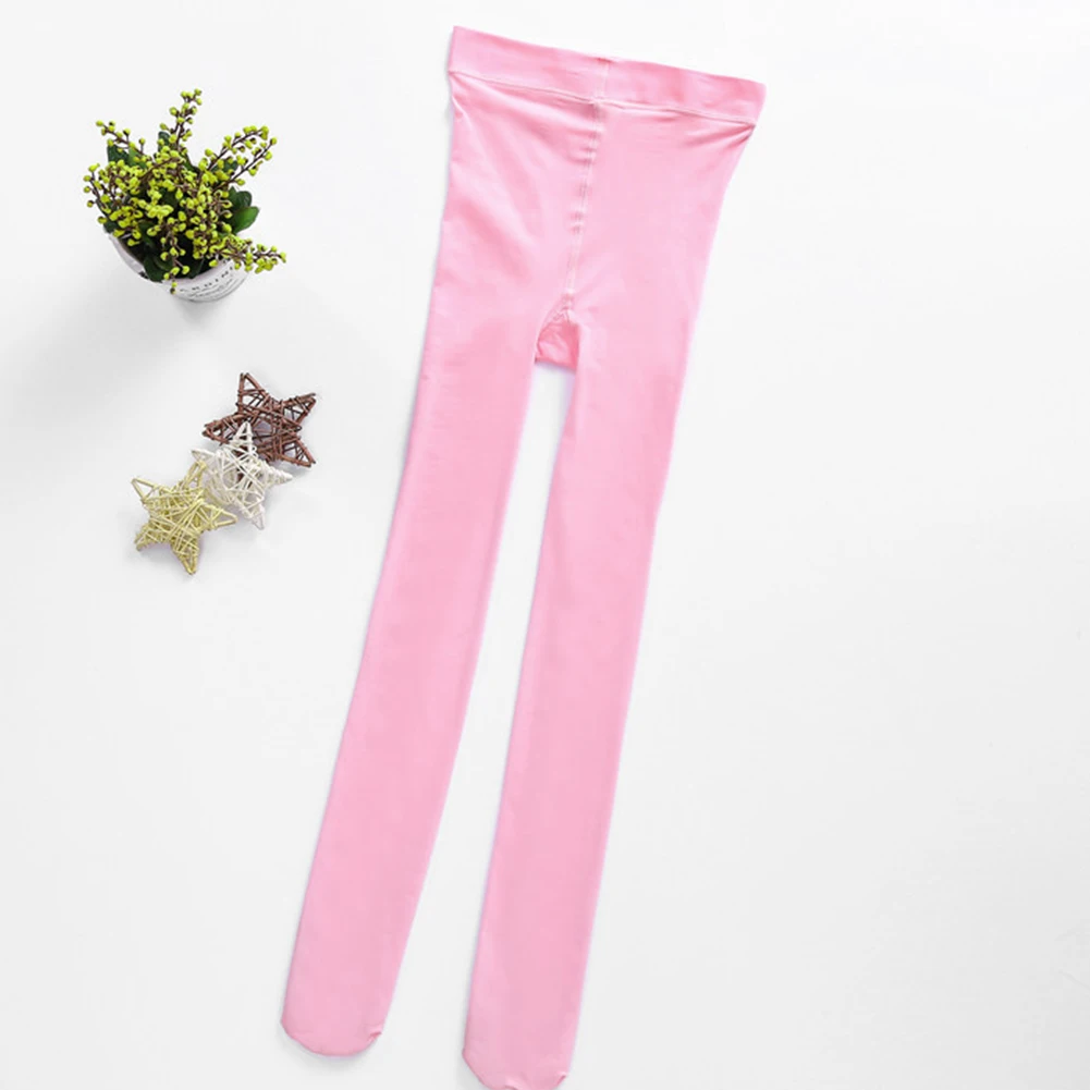 

2pcs Girls Practical Durable Cute Snagging Proof Ultra Soft Autumn Students Ballet Dance Tights Spring High Elastic Children