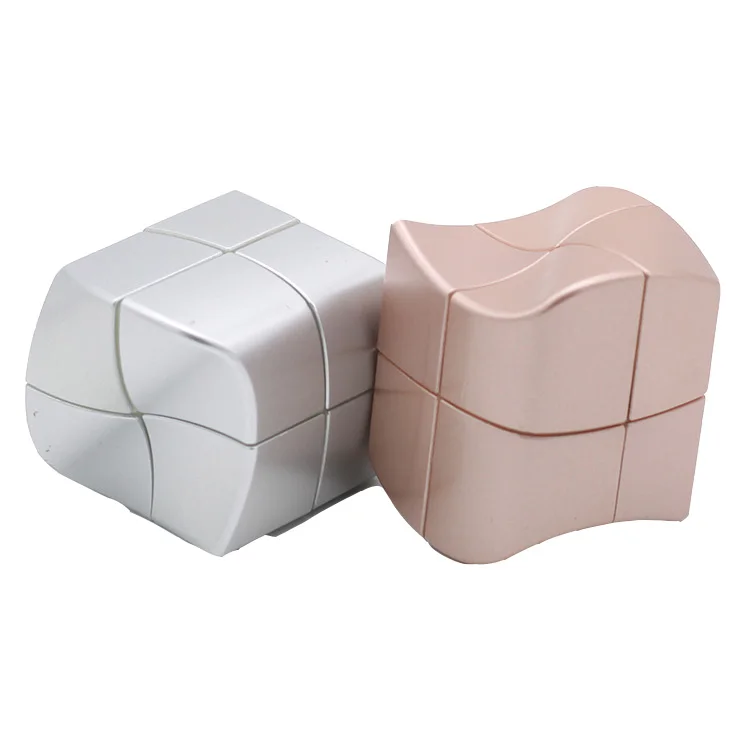 Hot Sale YJ Yongjun yuanfang 2x2 Magic Cube Rose Golden Sliver Professional 2X2X2 Speed Shape Twist Educational Toys Game | Игрушки и