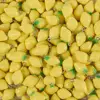 100/200pcs Cute Lemon Pendants Fruit Resin Charms Fit Jewelry Making DIY Necklace Earrings Charms Key Chains Women Accessories 1