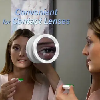 

Portable 360 Degree Rotation Makeup Mirror Professional 8X Magnification LED Bright Light Make up Mirror Locking Suction Cup