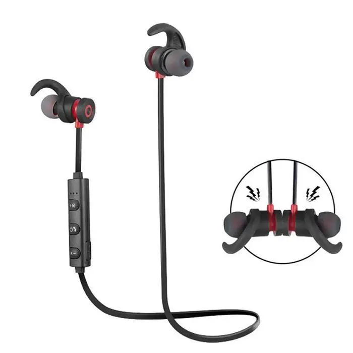 Bluetooth шумоподавление в ухо легкий менее 3 часов спорта менее 100 часов 4,1 наушники