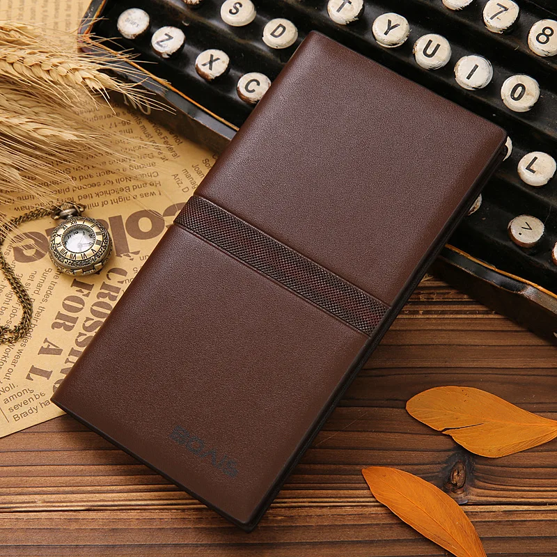 

Manufacturers Direct Selling Long Suit Wallet Simplicity Generous Business Men Clutch Wallet