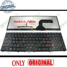 Новая клавиатура для ноутбука Asus G53 G60 G73 K52 K53 K53s X73 U50vg черная с черной рамкой с подсветкой Американская версия-9J. N2J82. K01