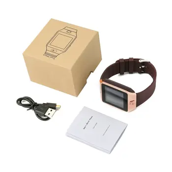 

Smart Watch With Camera Wrist Watch Vibrating Remind Sleep Monitor Support SIM TF Card For IOS & Android Phone