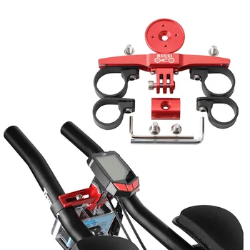

TT Aerobar Bike Computer Sports Camera Mount Holder GPS Support Mount Seat Holder for Road Bicycle Accessories