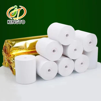 

no core thermal paper 57x50mm POS roll thermal receipt paper