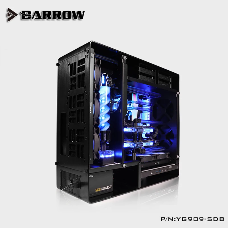 Акриловая доска водный канал для компьютерного чехла IN WIN 909/винтовая