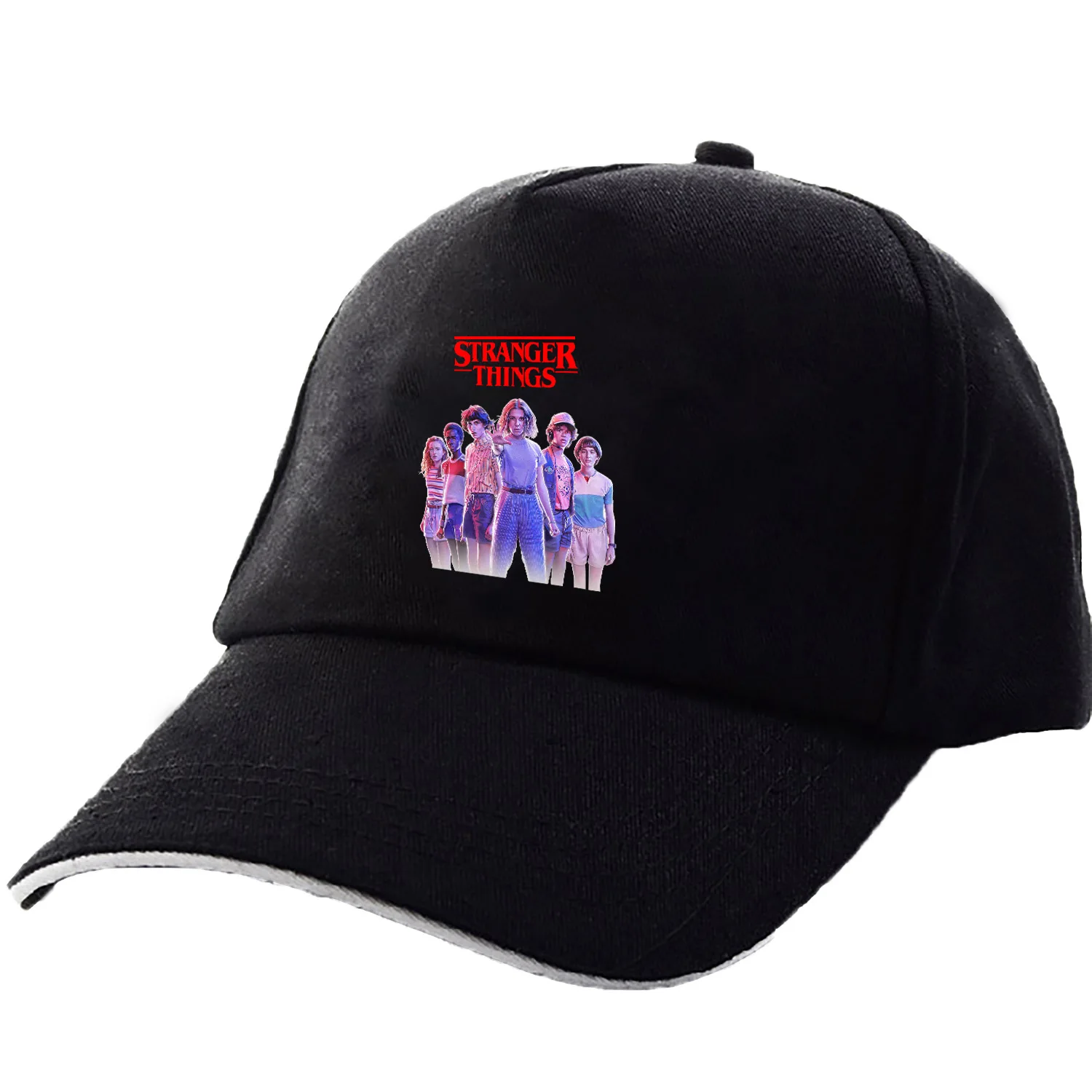 

2019 Stranger Things Baseball Hats Leisure Cap Hat New Retro Cap Camp Know Where Sun Hat