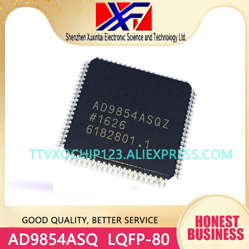 AD9854ASQ AD9854ASQZ AD9854 IC DDS 300 МГц 12BIT 80LQFP | Обустройство дома