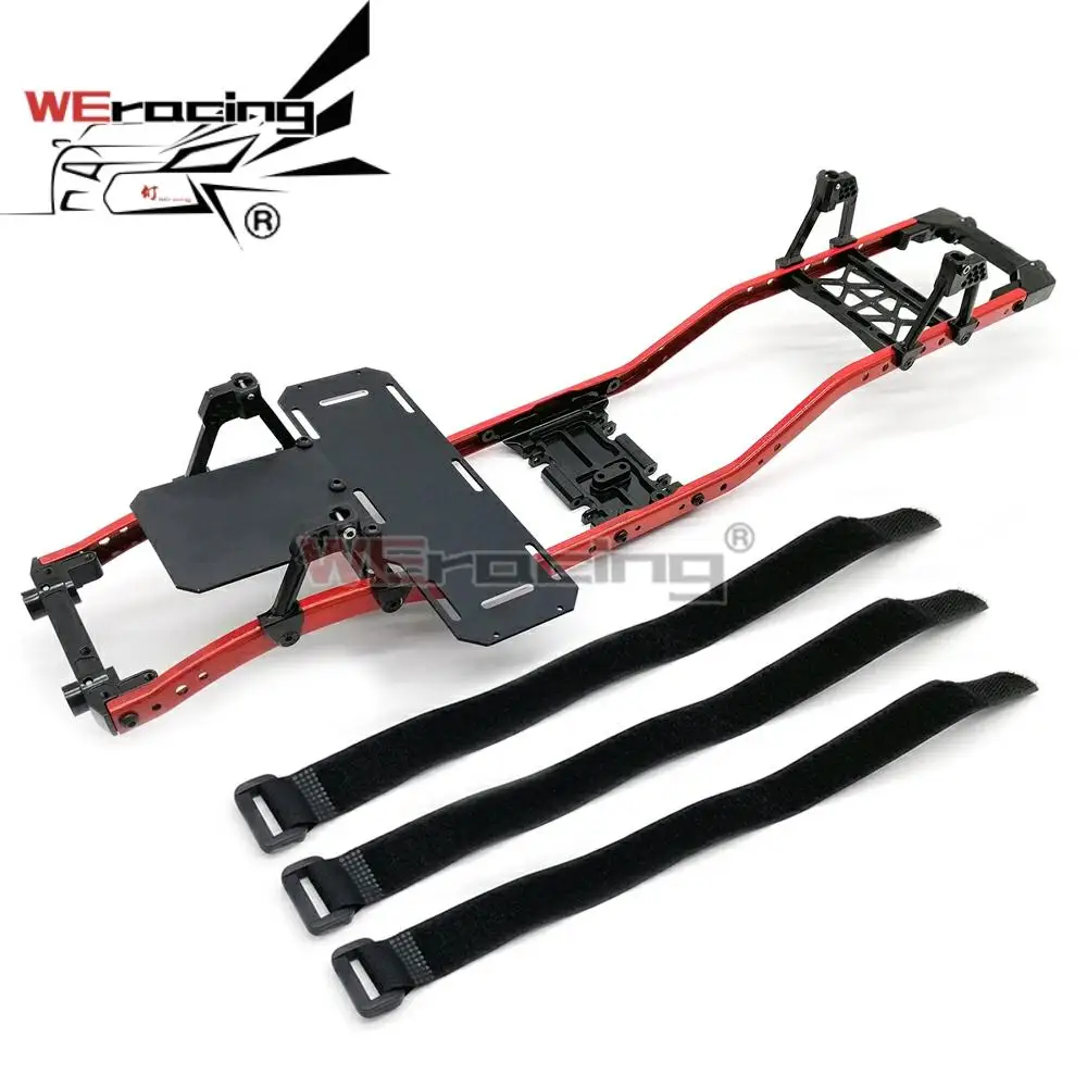 

RS-RC 1/10 Axial SCX10 II RC Crawler 313 wheelbase frame for 90046 90047 with battery panel box
