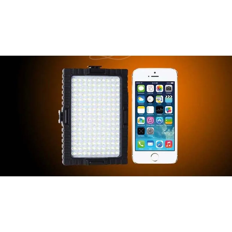 FALCON-EYES-DV-160V-High-CRI95-160-LED-Video-Light-Lamp-for-Canon-Nikon-DV-Camcorder (4)