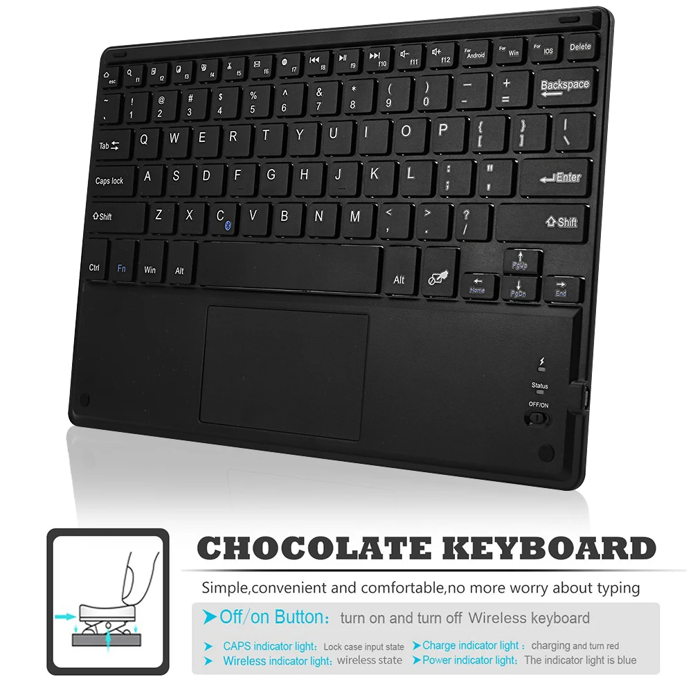 For Apple iPad 10.2 2019 US Bluetooth Keyboard Black Leather Flip Stand Case Set Tablet Protective Case Spain Russian Keyboard For Apple iPad 10.2 2019 US Bluetooth Keyboard Black Leather Flip Stand Case Set Tablet Protective Case Spain Russian Keyboard