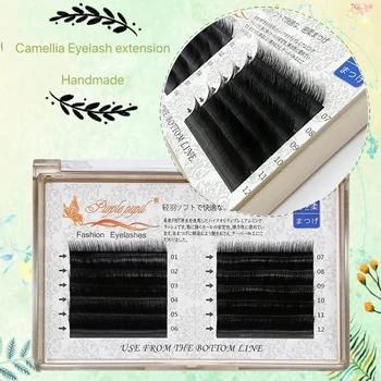 

Eyelashes Makeup Eyelash Extension Bloom Auto Fans Eyelash Easy Fanning Lashes Mink High Quality Natural Camellia Beauty
