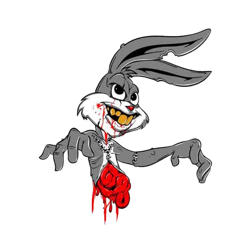 LLY-1208 личный креативный зомби ходящий мертвец кровавый кролик модное украшение