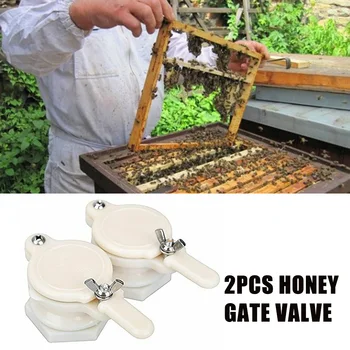 

2pcs Honey Gate Valve Extractor Tap Beekeeping Accessory Equipment Tool For Food And Honey In Particular